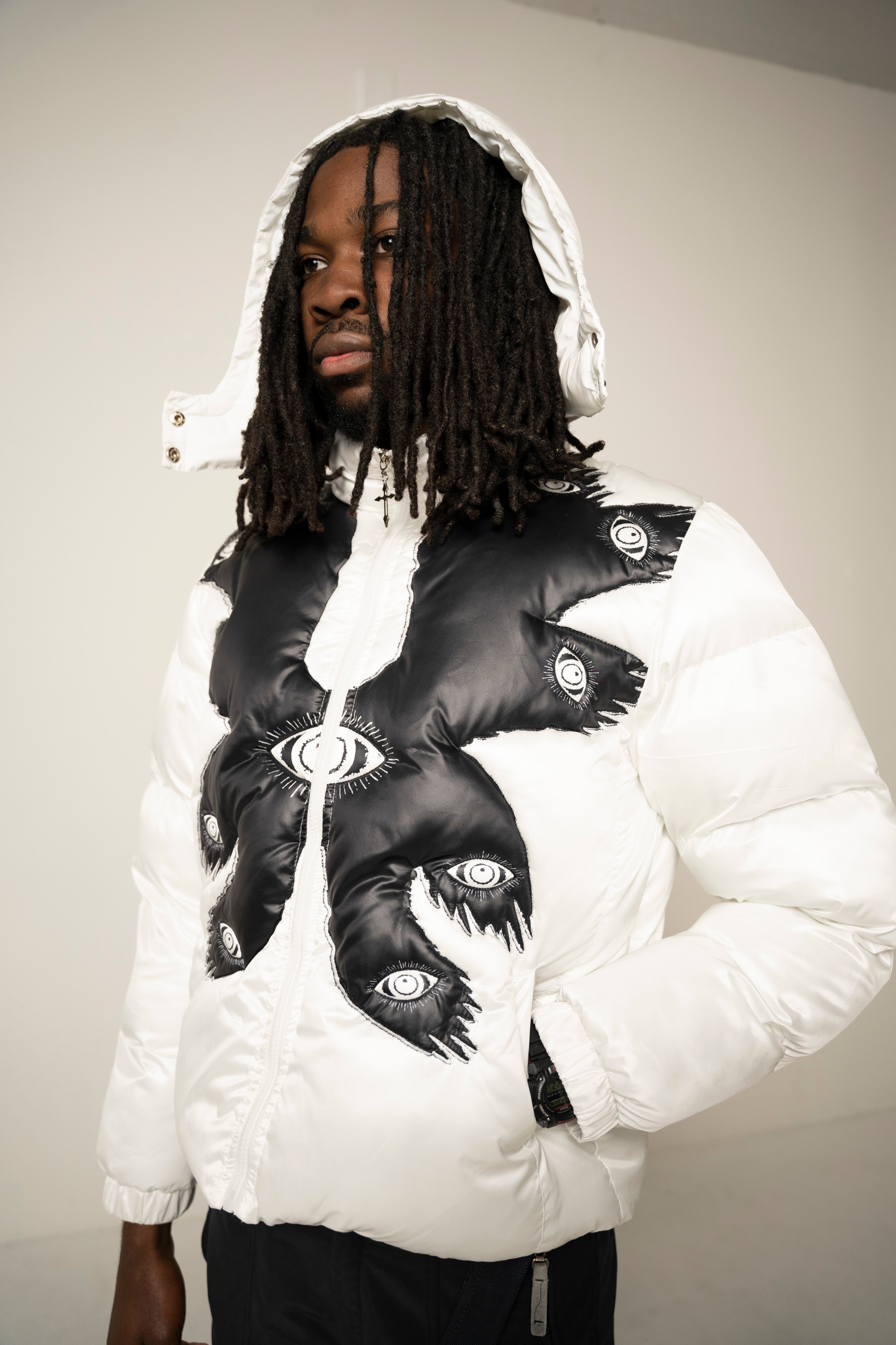 Seraphim Angel Puffer White Longsleeve