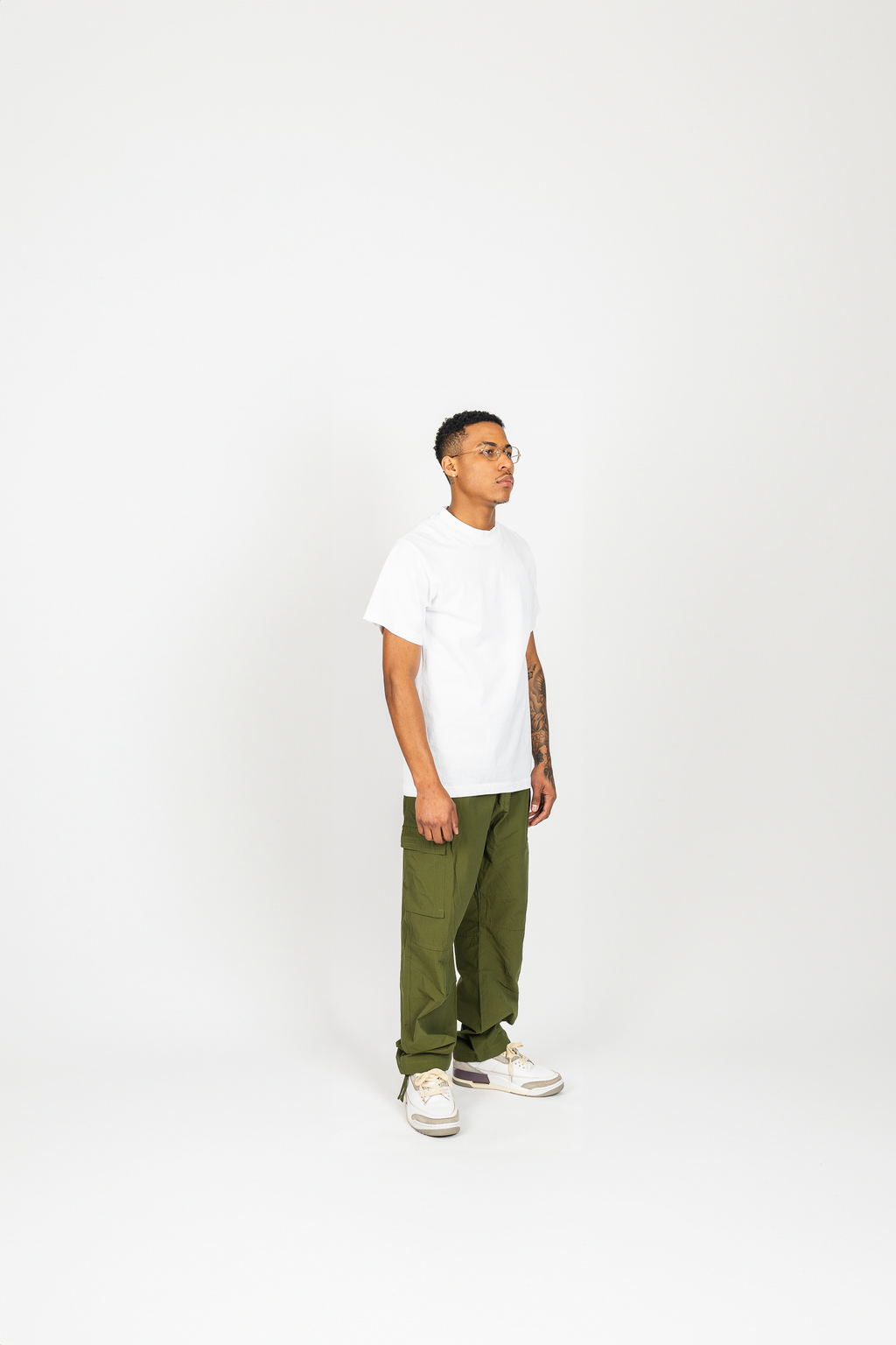 Greenhouse Windbreaker Nylon Cargo Pants