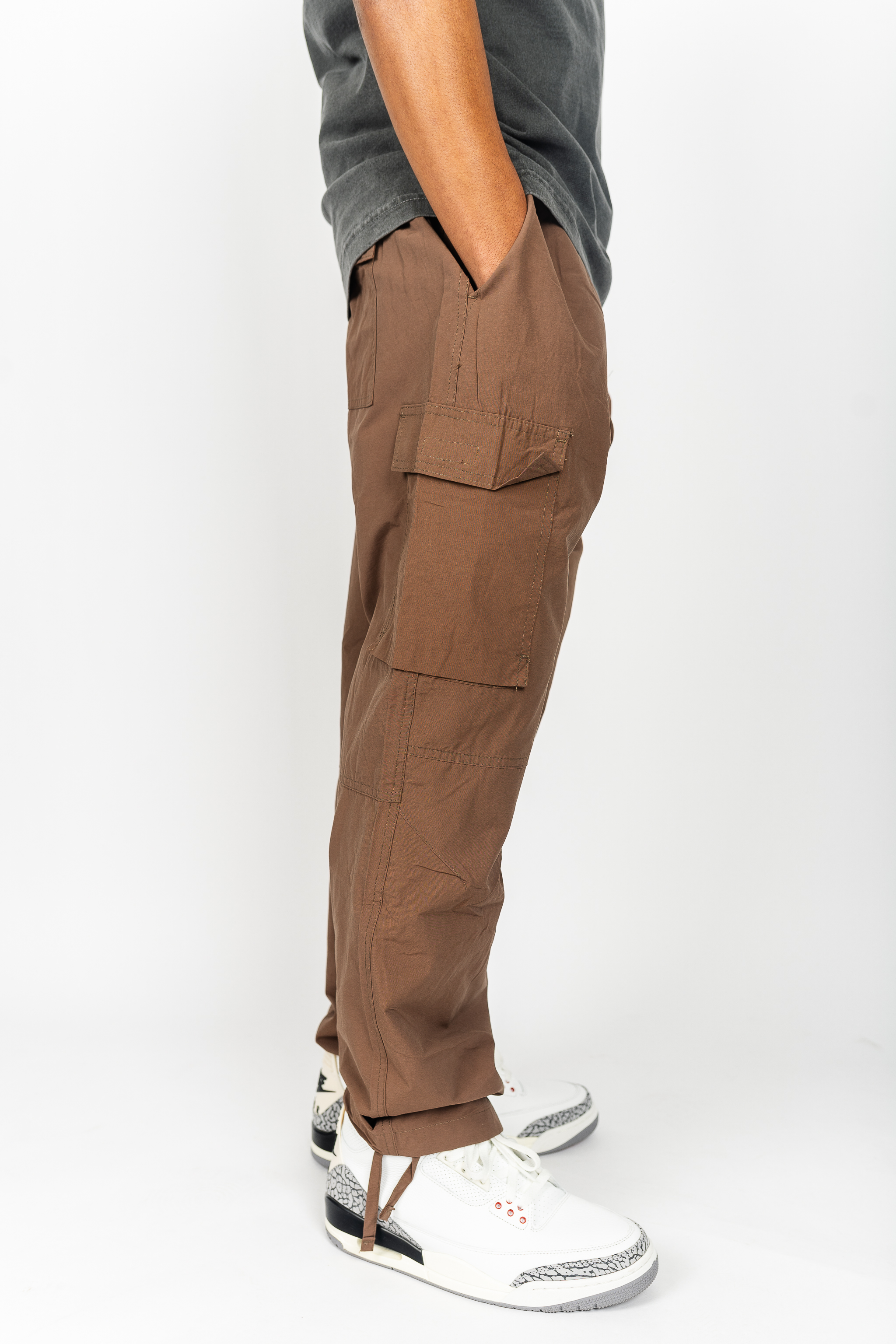 Greenhouse Windbreaker Nylon Cargo Pants